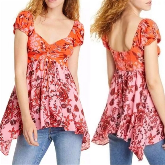 Free People Tops - FREE PEOPLE La Bamba Babydoll Top